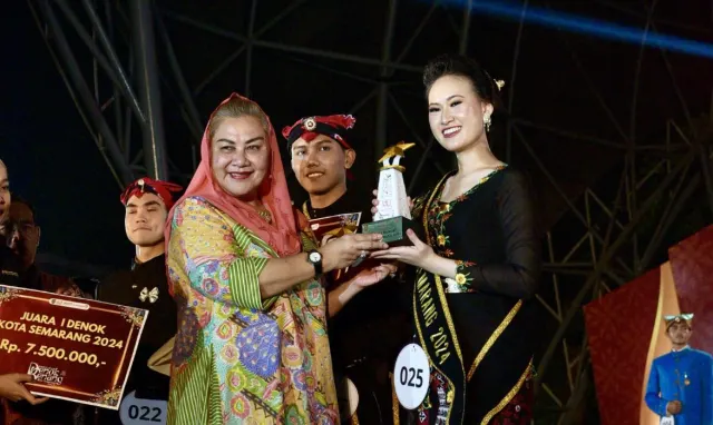 Sosok Maria Felicia, Mahasiswa Undip Juara I Denok Kenang Semarang 2024