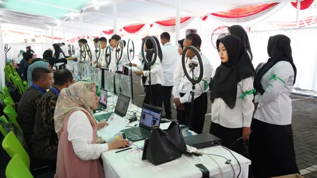 Tes CPNS Kemenag di Semarang Dimulai, Dibagi 4 Sesi Tiap Hari