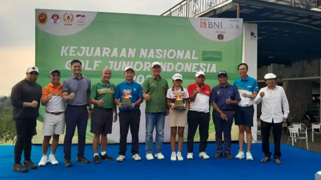 Kejurnas Golf Junior Indonesia Sukses Digelar di Semarang, Ajang Cetak Pegolf Muda Berprestasi
